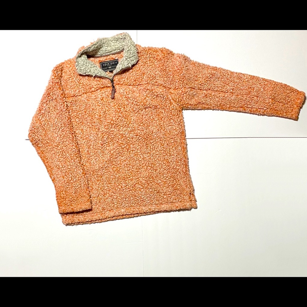 Soft Pink Sherpa Pullover